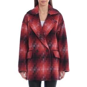 Avec Les Filles Red Plaid Jacket